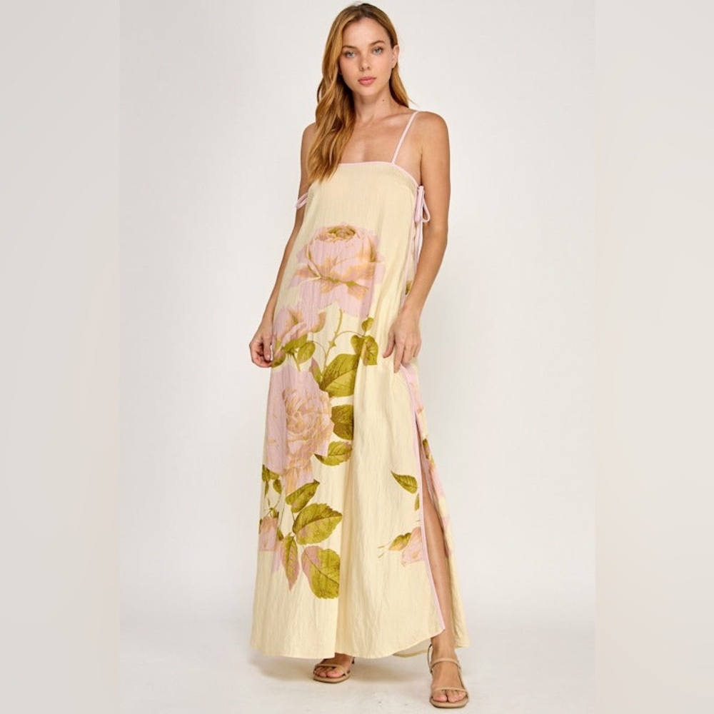Millibon Eden Floral Maxi Dress  NWOT